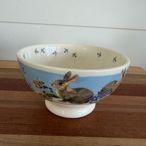 RARE Vintage EMMA BRIDGEWATER Bowl Rabbits & Kits England